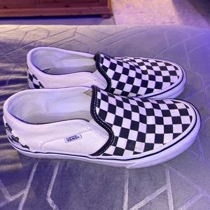 Checkered Vans